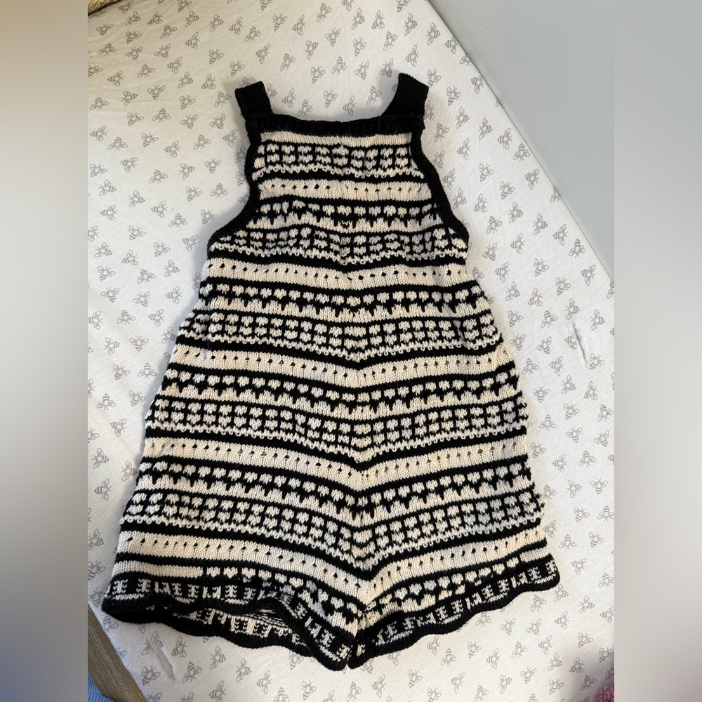 ZARA Toddler Girl Knitted Romper